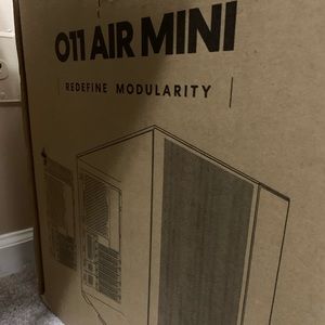 Vended box frame for building gaming pc